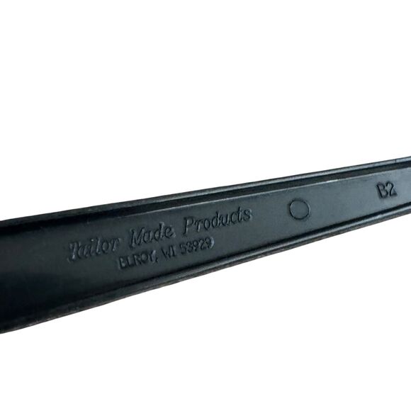 Vintage Tailor Made 4 Slot Spatula Turner Flipper Nylon Plastic Black - Picture 4 of 7